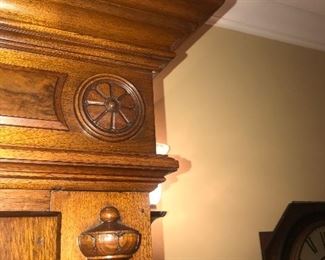 Items Located In The Dining Room ~ Converted Victorian  Knock Down Wardrobe