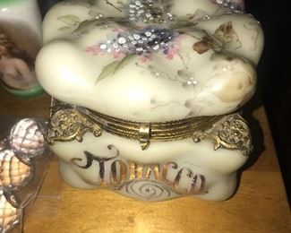 Items Located In The Dining Room ~ Antique Bristol Glass