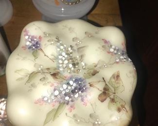 Items Located In The Dining Room ~ Antique Bristol Glass