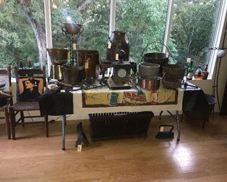 Items Located On The Sun Porch ~ Antique Primitive Items