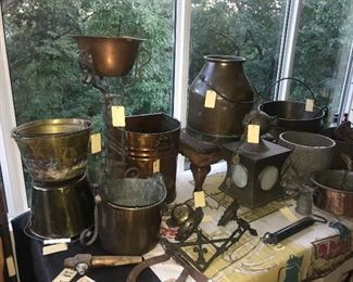 Items Located On The Sun Porch ~ Antique Primitive Items