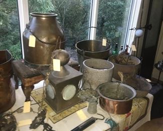 Items Located On The Sun Porch ~ Antique Primitive Items