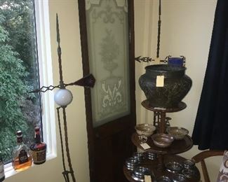 Items Located On The Sun Porch ~ Antique Lightning Rod