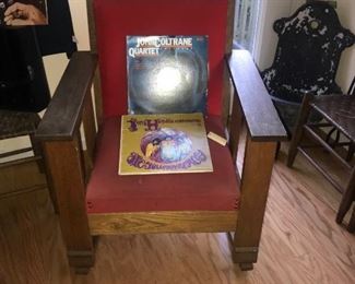 Items Located On The Sun Porch ~ Arts & Crafts Mission Rocking Chair