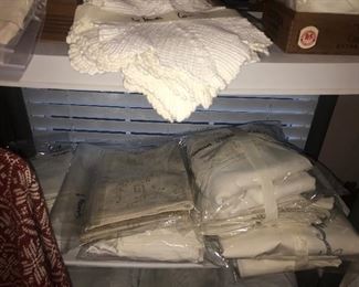 Items Located In The 2nd Bedroom ~ Antique & Vintage Linens