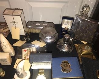 Items Located In The 2nd Bedroom  ~ Vintage Costume Jewelry & Sterling Pieces ~ Assorted 90% Silver Coins ~ Vintage Perfume
