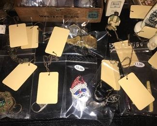 Items Located In The 2nd Bedroom  ~ Vintage Costume Jewelry & Sterling Pieces ~ Assorted 90% Silver Coins ~ Vintage Perfume