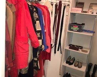 Items Located In The 2nd Bedroom  ~ Assorted Womens Clothing, Shoes And Belts