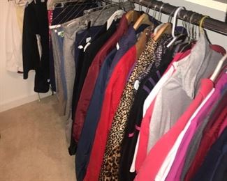 Items Located In The 2nd Bedroom  ~ Assorted Womens Clothing, Shoes And Belts