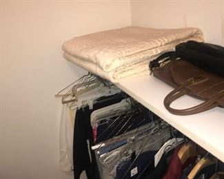 Items Located In The 2nd Bedroom  ~ Assorted Womens Clothing, Shoes And Belts