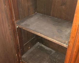 Items Located In The Finished Area Of The Lower Level ~ Antique Knock Down Wardrobe