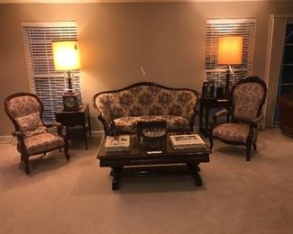 Items Located In The Finished Area Of The Lower Level ~ Antique Victorian Furniture ~ In Great Condition