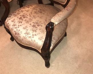Items Located In The Finished Area Of The Lower Level ~ Antique Victorian Furniture ~ In Great Condition