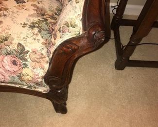 Items Located In The Finished Area Of The Lower Level ~ Antique Victorian Furniture ~ In Great Condition