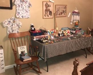 Items Located In The 3rd Bedroom ~ Vintage Toys, Posters And Antique Furniture