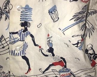 Items Located In The 3rd Bedroom ~ Vintage Boys Cotton Shirts From The Bahamas 