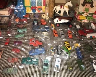 Items Located In The 3rd Bedroom ~Vintage Tootsietoy, Matchbox And Hot Wheel Cars