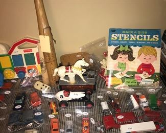 Items Located In The 3rd Bedroom ~Vintage Toys And Games