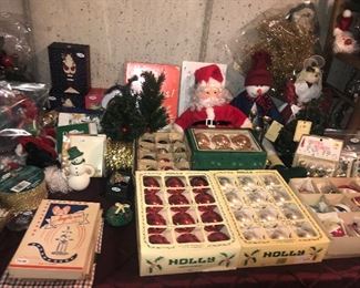 Items Located In The Unfinished Basement ~ Christmas And Holiday Decor ~ Some Vintage