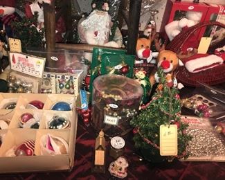 Items Located In The Unfinished Basement ~ Christmas And Holiday Decor ~ Some Vintage