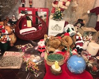 Items Located In The Unfinished Basement ~ Christmas And Holiday Decor ~ Some Vintage