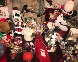 Items Located In The Unfinished Basement ~ Christmas And Holiday Decor ~ Some Vintage