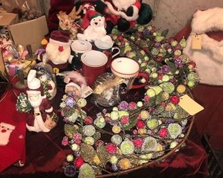 Items Located In The Unfinished Basement ~ Christmas And Holiday Decor ~ Some Vintage