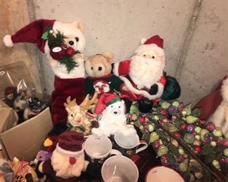 Items Located In The Unfinished Basement ~ Christmas And Holiday Decor ~ Some Vintage