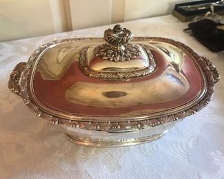 Tiffany & Co Markers Sterling Silver Covered dish 