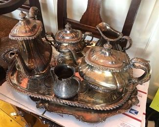 Gorham Silver Plated Tea Set