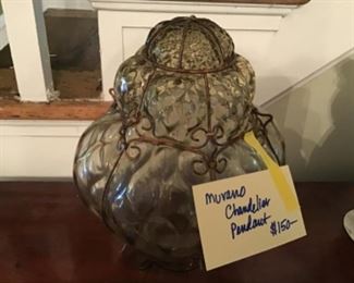 Murano chandelier -$150