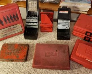 Snap On and Blue-Point Cases
