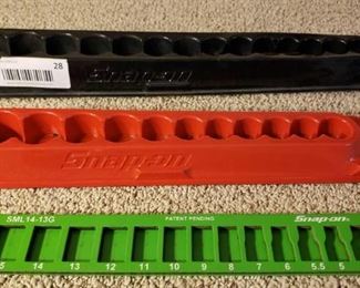 Snap-On Plastic Socket Holders
