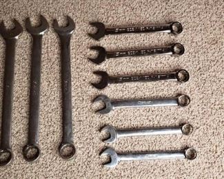 Snap-On Combo Wrenches
