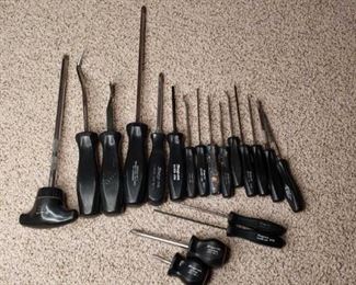 Snap-On Assorted Screwdrivers and Picks
