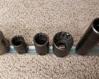 Snap-On 1/2in. Driver Impact Sockets
