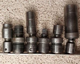 Assorted Snap-On 3/8 in. Drive Swivel Impact Sockets
