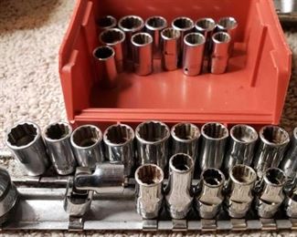 Snap-On 1/4 in. and 1/2 in. Driver Sockets
