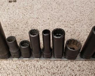 Snap-On 3/8 in Driver Impact Sockets
