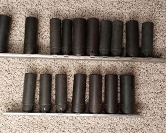 Snap-On 1/4 in. Deep Well Impact Sockets
