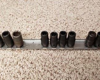 Snap-On 1/4 in. Driver Impact Sockets
