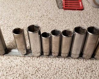 Snap-On 3/8 - 1/2in. Driver Socket Set
