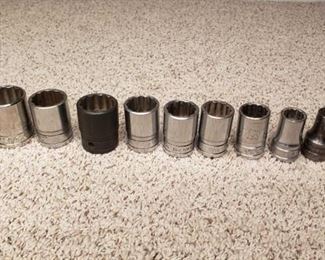 Snap-On 1/2 in. Driver Sockets
