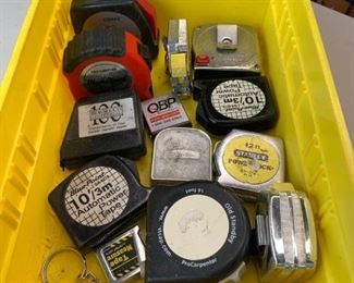 Assorted Tape Measures
