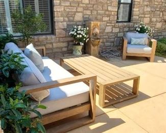 Text for appointment for Monday sale (310) 560-2227
Brixton sofa 1009 chairs $899 each table $599 