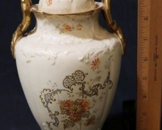 49 - Pointons England Hand Painted Ginger Jar 