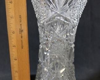 72 - Crystal Vase 