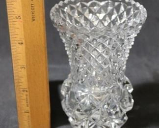 75 - Crystal Vase 