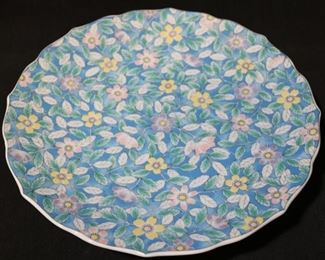 82 - Oriental 12" Round Platter 