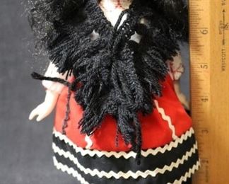 88 - Vintage Doll with Stand 